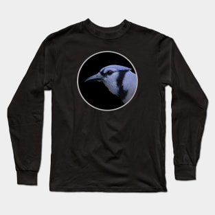 Bluejay Watching Long Sleeve T-Shirt